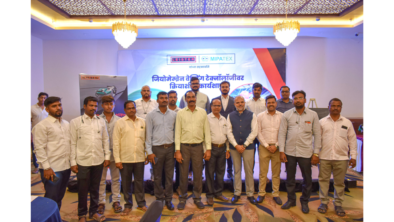 Leister India and Mipa Industries Jointly Organize a Groundbreaking Workshop on HDPE Geomembrane Welding Technology